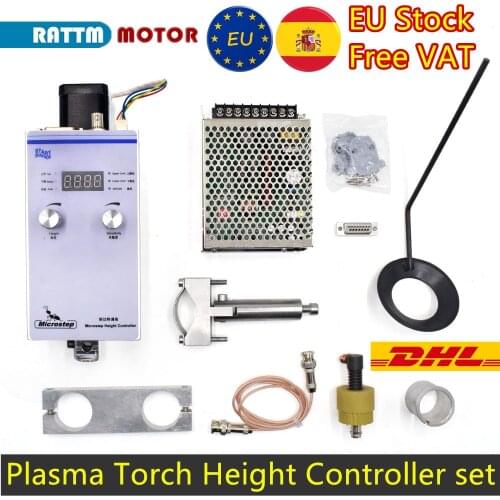 Plasma Torch Height Controller 220V Automatic Arc and Cap Voltage for CNC Flame & Plasma Cutter Cutting Machine THC【EU Free Tax