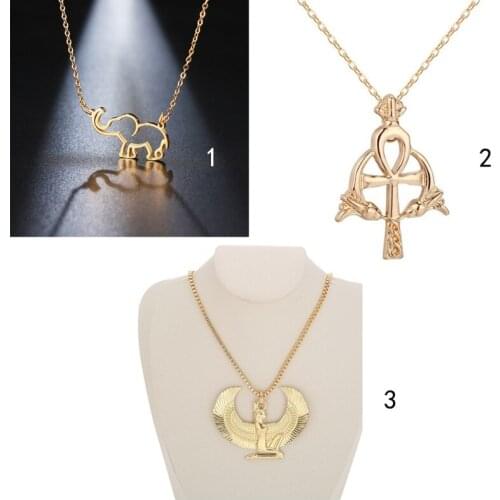 Charm necklace metal triangle Pendant Necklaces ladies gift