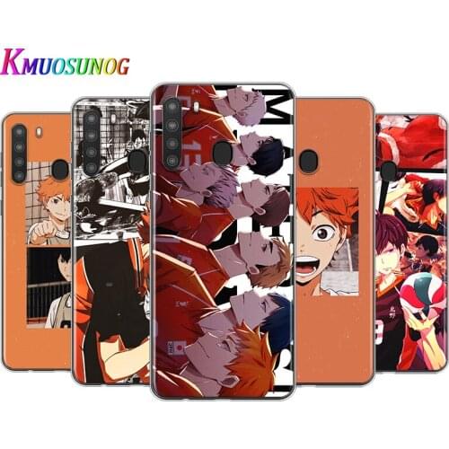 Anime Volleyball For Samsung A90 A80 A70 A70S A60 A50 A40S A30 A20 A10S A10E A10 A2 Core Transparent Phone Case