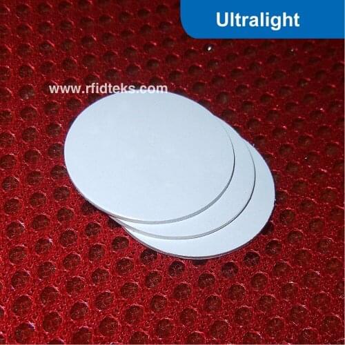 CT Dia 25mm RFID Tag for access control, RFID PVC Token for asset management,NFC Tag RFID PVC tag 13.56MHz with Ultralight Chip