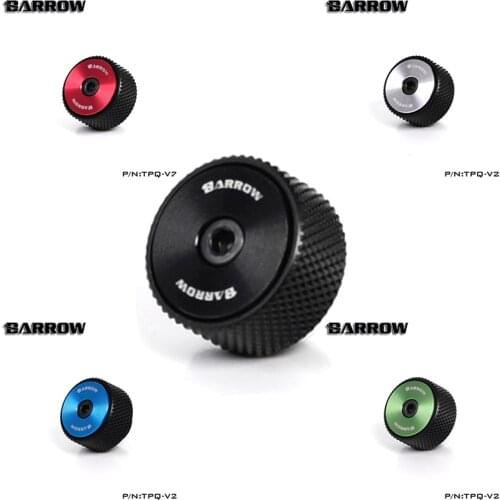 Barrow G1/4'' brass Manual exhaust valve air evacuation valve for computer water cooling system Black White Silver TPQ-V2