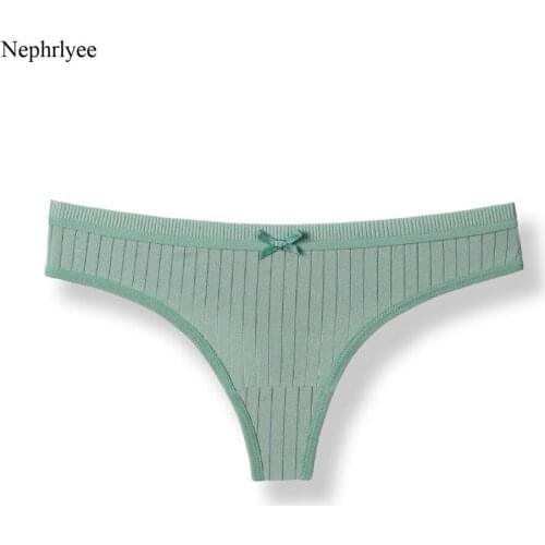 Sexy G-String Panties Women Cotton Underwear Panties Female Underpants Thong Solid Pantys Lingerie M-XXL S00557