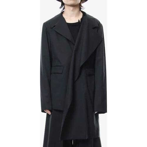 M-6XL!! The big size show 2018 Long original designer suit jacket for autumn/winter period