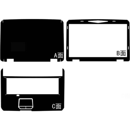 Laptop Carbon fiber Vinyl Skin Stickers Cover guard For MSI GT70 GT780 GX70 Z70 17.3-inch old version (without msi logo)