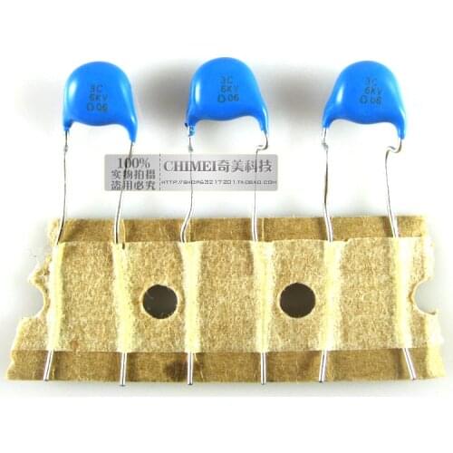 High-voltage ceramic capacitors 6KV 3P 3J 3C LCD high-voltage board backlight capacitor