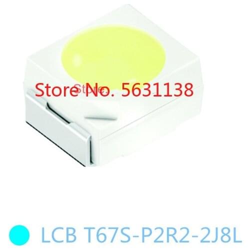 10PCS LCB T67S-P2R2-2J8L 3528 ICE BLUE 1210 SMD LED LCB T67S LCBT67S SKY BLUE light beads lamp Emitting Diode robots chip leds