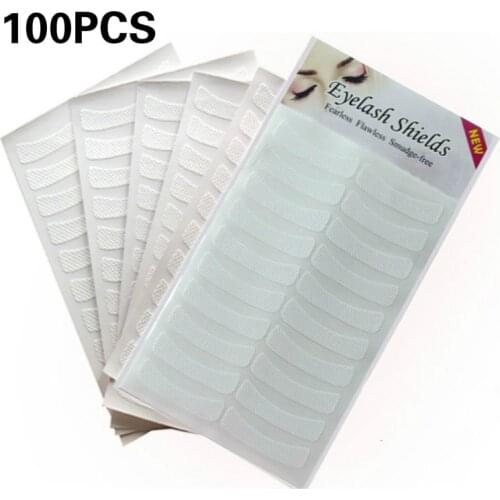 100pcs Under Eye Pads Lash Non-woven Fabrics Patches Eyelash Extension Fabric Patches Eye Tips
