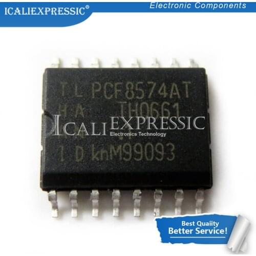 5PCS PCF8574AT PCF8574T PCF8574 SOP-16 I/O Extender chip In Stock