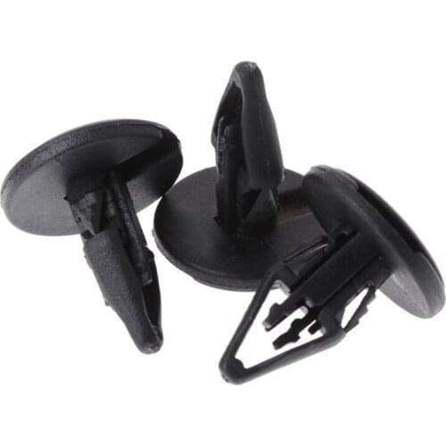 50 Pcs Car Fender Trunk Rivet Fastener Push Clips For Honda Renault Peugeot Citroen