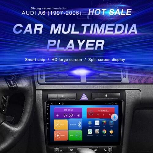 Android Car DVD For AUDI A6 (1997-2006) Car Radio Multimedia Video Player Navigation GPS Android10.0 Double Din