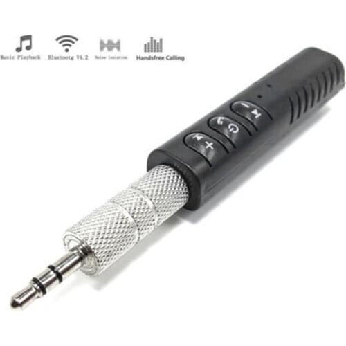 Wireless Receiver 3.5 Mm Aux Audio Stereo Music Hand-Free Vehicle Adapter Hand-Free Vehicle Adapter