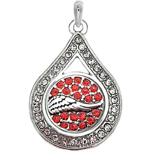 Bohemia Rhinestones Leaves 254 Womens Vintage 12mm snap button bohemian necklaces & pendants DIY Jewelry for women Gift