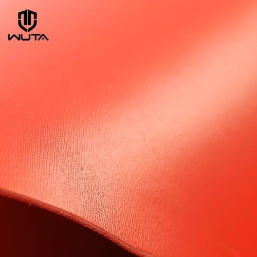 Box calfskin Leather Small Toothpick Lines Texture First Layer Grain Leather Piece Leathercraft Material Made In French-13Color