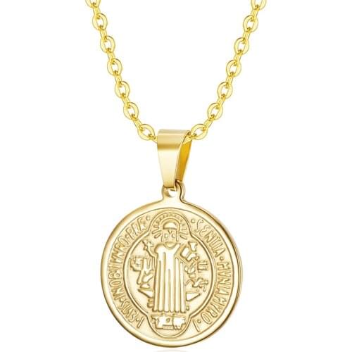 Necklace personality fashion creative jewelry cross retro street pendant necklace men and women clavicle chain accessories