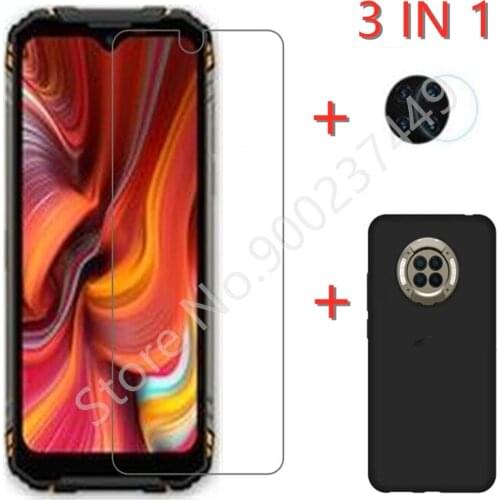 3-in-1 Case + Camera Tempered Glass On For Doogee S96 Pro ScreenProtector Glass For Doogee S96 2.5D Phone Glass