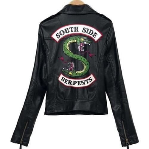 Black Jecket Coat PU