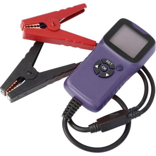 Digital 12V Car Battery Tester Vehicle Car LCD Battery Test Analyzer Auto System Voltage ohm CCA Test Diagnostic Tools G8TB