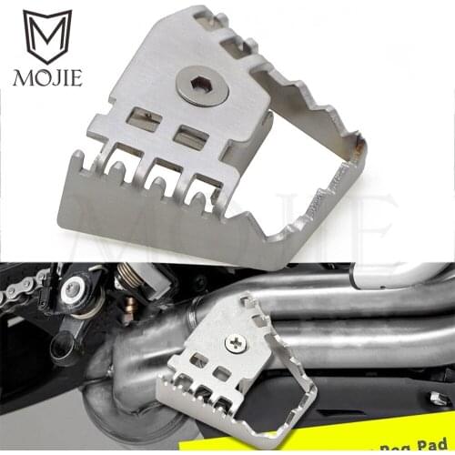 For BMW F800GS F700GS F650GS R1150GS R1200GS ADV LC Adventure Motorcycle CNC Rear Foot Brake Lever Peg Pad Extension Enlarge
