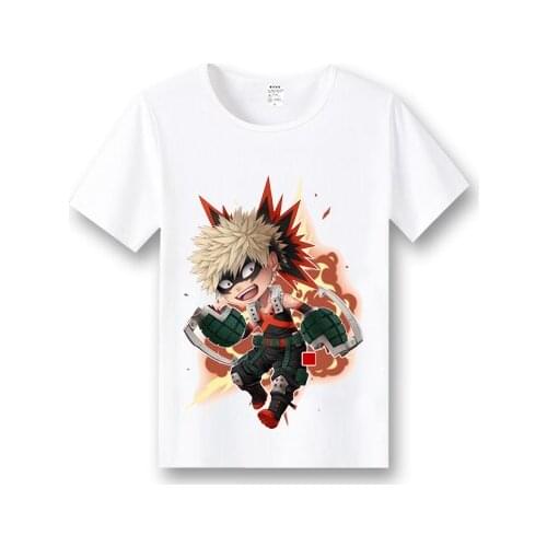 My Hero Academia Cosplay T-Shirt Anime Boku no hero academia T-shirt Fashion Men Women Tees