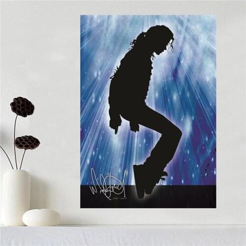 Custom canvas poster Art Michael Jackson Home Decoration poster cloth fabric wall poster print Silk Fabric Print SQ0527