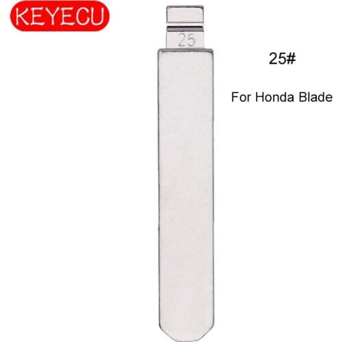 KEYECU 10PCS/LOT KEYDIY Universal Remotes Flip Blade 25#, HON66FH for Honda Acura