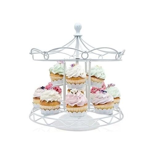 Merry - go - round Cupcake Stands cake stands Wedding Cake stands Baking Kitchen Party Tools Accessories Products wedding decor