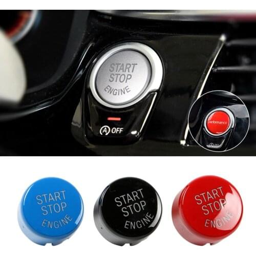 Car Engine One-Button Start Button Cover Trim for BMW F30 F20 F21 F32 F33 F12 F13 G/F Disk Bottom Interior Accessories