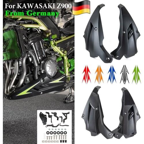 Moto Bellypan Belly Pan Engine Spoiler Fairing Injection Body Frame Kit Lower Panel For Kawasaki Z900 2017 2018 2019 Carbon