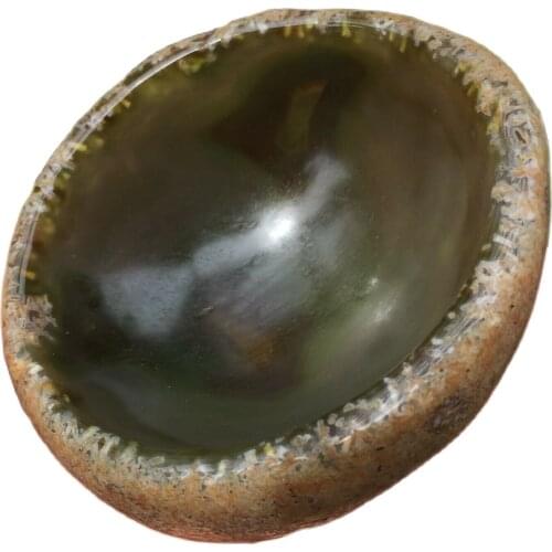 Natural agate quartz quartz crystal ashtray specimen healing