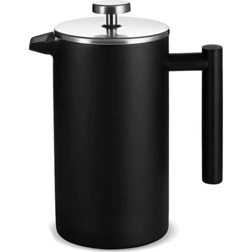 Stainless Steel French Press Coffee Pot Filter Pressure Moka Coffee Percolator Pressure Pot Coffee Maker Teapot 350Ml