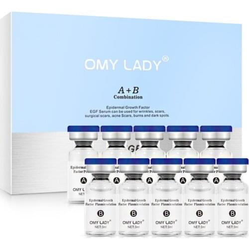 OMY LADY EGF Face Serum Hyaluronic Acid Essence Anti Aging Wrinkle Collagen Facial Spots Repair Firming Moisturizing Skin Care