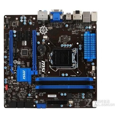 Original motherboard for MSI Z87M-G43 LGA 1150 DDR3 for i3 i5 i7 cpu 64GB Z87 Desktop motherboard Free shipping
