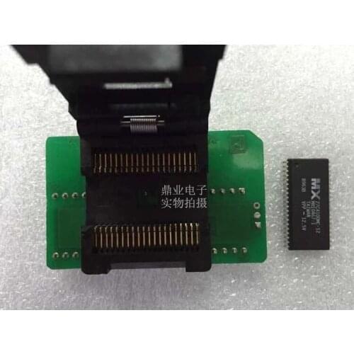 Original YAMAICHI IC Test Seat MX27C4100MC 450MIL Burning Programmer PSOP40/DIP SSOP40 Socket Adapter