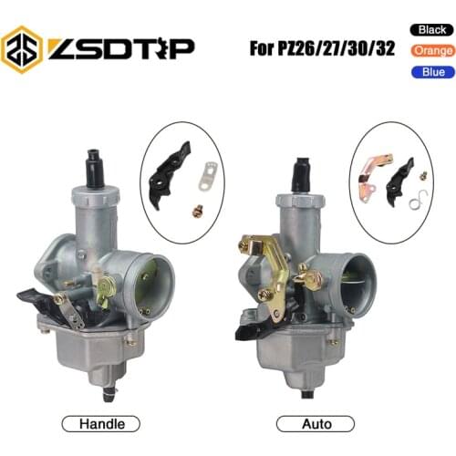Alconstar Motorcycle Carburetor Auto Manual Handle Choke Starter Switch For KEIHIN PZ 26/27/30/32mm Carb Starter Valve Set