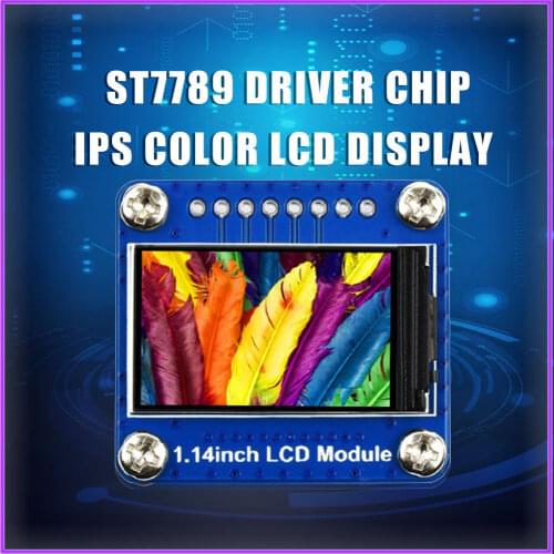 Raspberry Pi 4 module B 1.14 inch ST7789 driver chip IPS color LCD display SPI interface for Raspberry pi /Arduino/STM32