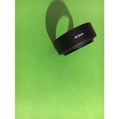 40.5mm standard screw in mount Metal Lens Hood cover for c mount movie cctv camera free shipping