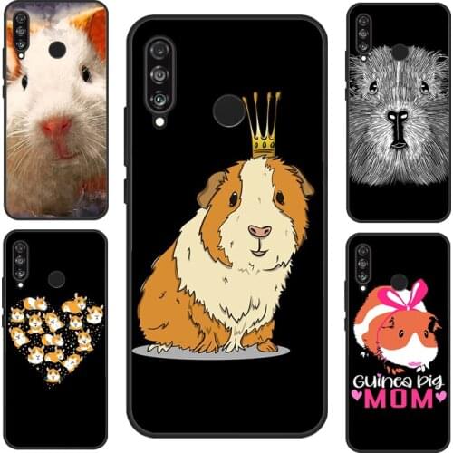 Funny Guinea Pig For Huawei P40 Lite P20 P30 Pro Mate 20 Lite Nova 5T P Smart 2019 Case For Honor 8X 9X 10i