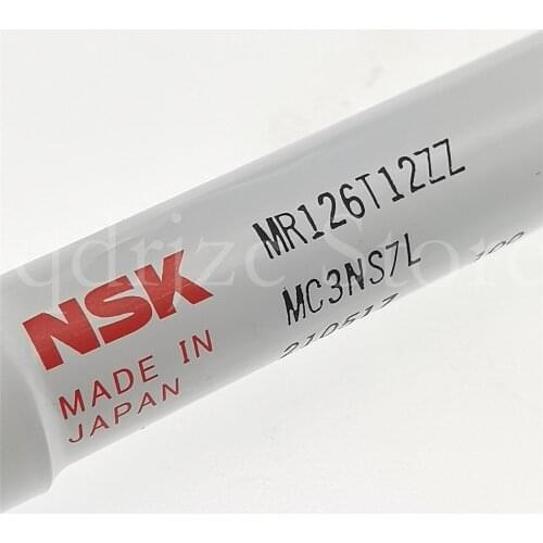 10 PCS) NSK Miniature ball bearing MR126T12ZZMC3 NS7L = MR126ZZ MR126Z L-1260ZZ 6mm X 12mm X 4mm