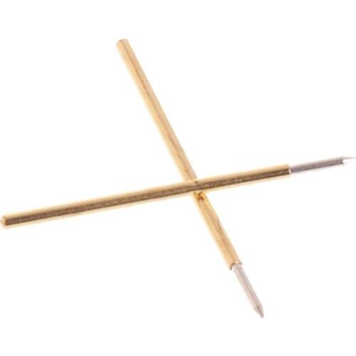 100 Pcs Spring Test Probe Pogo Pin P50-B1 Dia 0.5mm Length 16.35mm