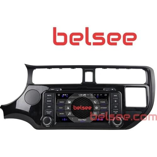 Belsee Android 9.0 8" Octa Core PX5 Ram 4g Rom 64G Car DVD Player Multimedia Radio Head Unit for Kia Rio 3 2011 2012 2013 2014