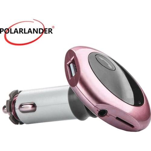 Bluetooth Car MP3 Player Dual USB Hands Free Cigarette Lighter Type Car MP3 Car Charger FM Transmitter