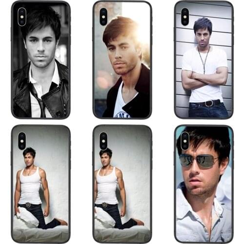 Black Waterproof Fashion Back Mobile Enrique Iglesias Signed Pop Star Prix For Xiaomi Redmi Note 9 9S 8 8T 7 Pro 10 5G Redmi