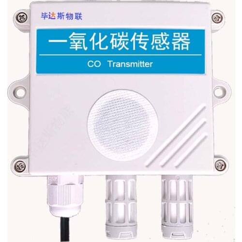 Carbon Monoxide Sensor Transmitter CO Concentration Underground Garage Relay Contact Switch Current RS485