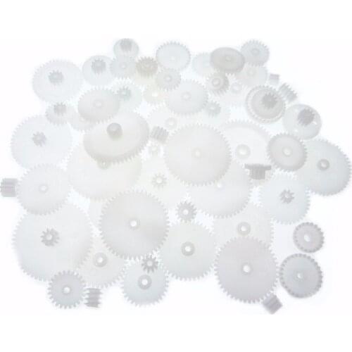 IMC hot 58 styles Plastic Gears Cog Wheels All The Module 0.5 Robot Parts DIY Necessary 1set