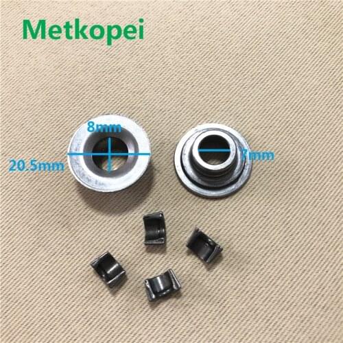 Motorcycle GY6 125 Valve Seat Set Seal Clips for Chinese Scooter GY6 125cc Engines 157QMI 152QMI Moped ATV Part ( 1set 6 pcs )