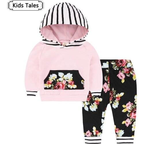 Baby Boys Girls Clothes Set Suits Warm Tops Hoodie T-shirt + Leggings Pants Cute Animals Kids Childrens Clothing SY194