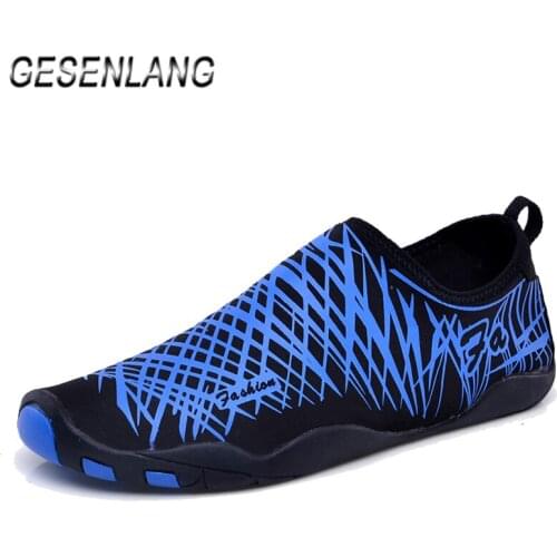 Summer Mens Beach Water Shoes Quick Drying Breathable Lightweight Soft Casual Outdoor Fishing Wading Swimming Aqua Sneakers NEW