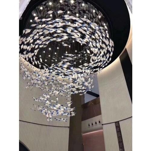 Butterfly chandelier angel chandelier wings chandelier Nordic minimalist retro modern American ceiling lamp chandelier