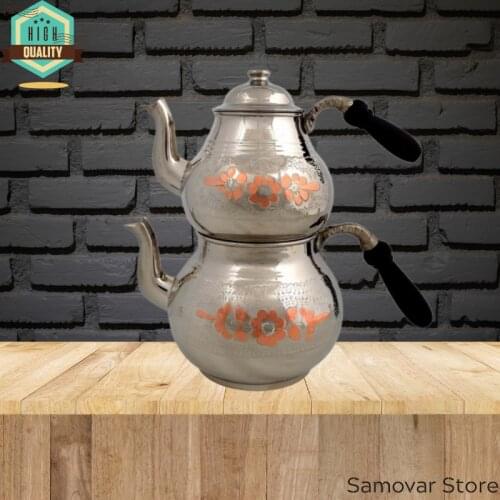 Copper Teapot tea teapots Tea service turkish teapot tea set Kettle tea items teaware Strainer tea infuser For tea brewing