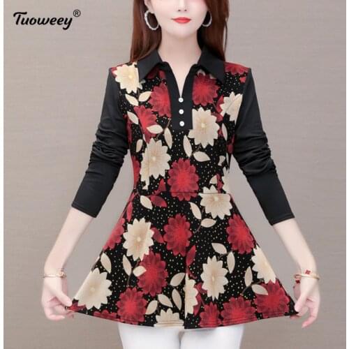 Fashion Woman Blouses 2021 Spring Long Sleeve Women Shirts floral Blouse Shirt Office Work Wear Womens Tops And Blouses